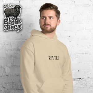 FEAR Up side down - Unisex Hoodie