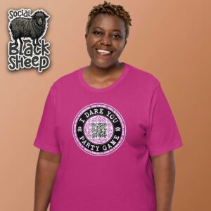 I DARE YOU Party Game T-Shirt – Berry