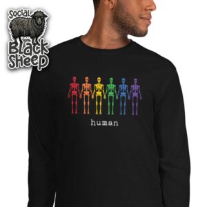 HUMAN Skeletons Long Sleeve Tee