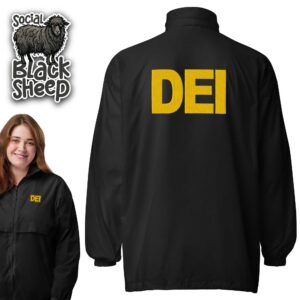 DEI "Diversity Equity Inclusion" Windbreaker Jacket