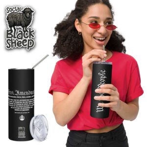 We the People - First Amendment Stainless Steel Tumbler